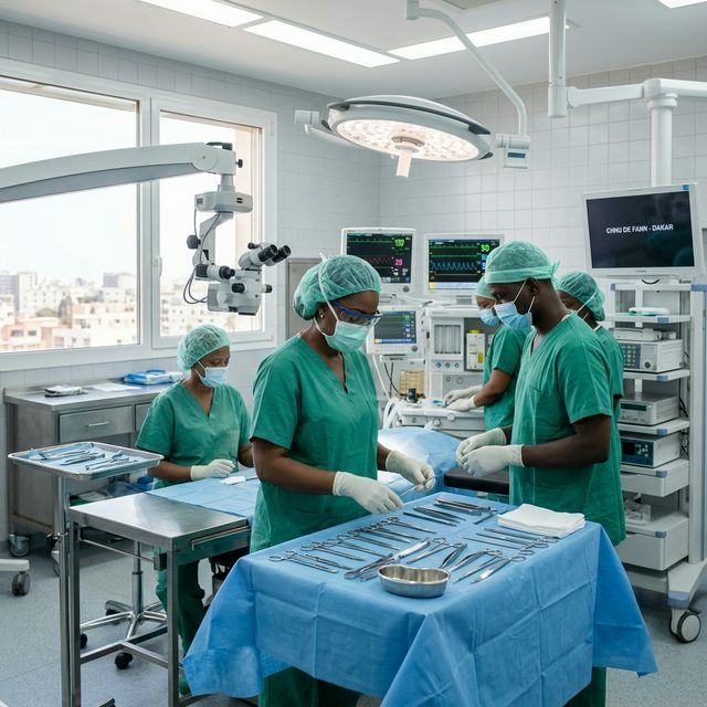 Chirurgie à Dakar